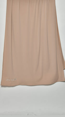 Premium luxury jersey My hijabi beige