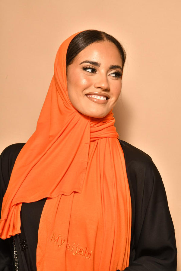 Jersey  bamboo orange