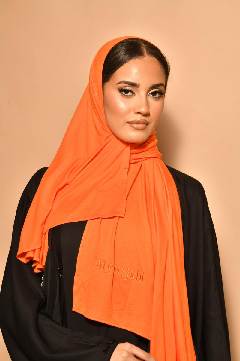 Jersey  bamboo orange